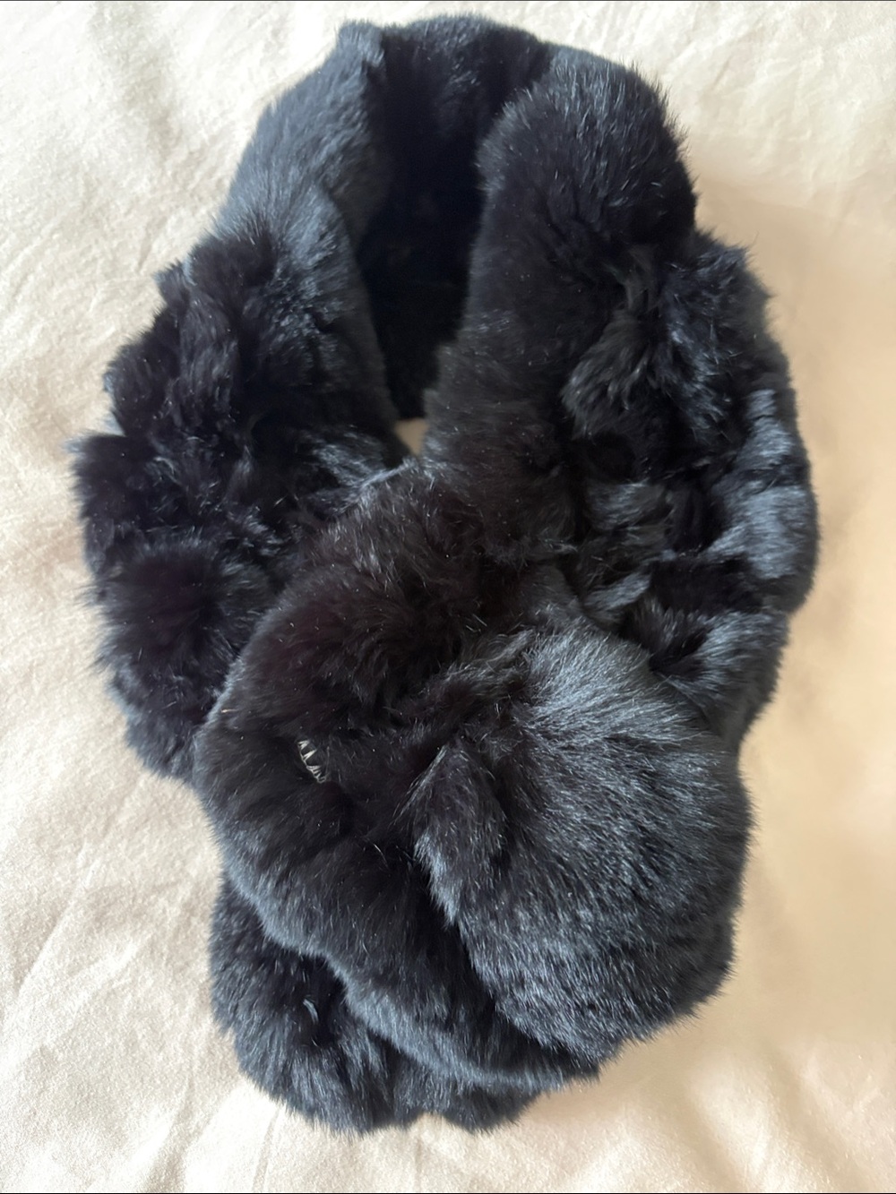Rabbit Fur Scarf - Stylish Winter Neck Warmer
